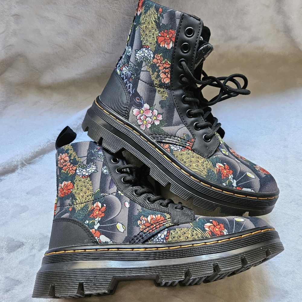 Dr Martens Combs Canvas Floral Size5 - Picture 9 of 12